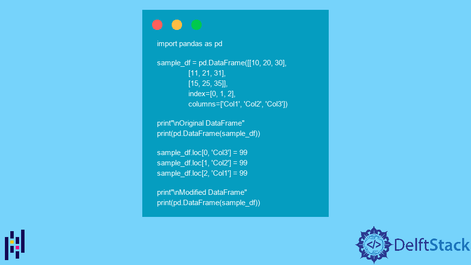 how-to-set-a-cell-value-in-pandas-dataframe-using-index-towards-data-science